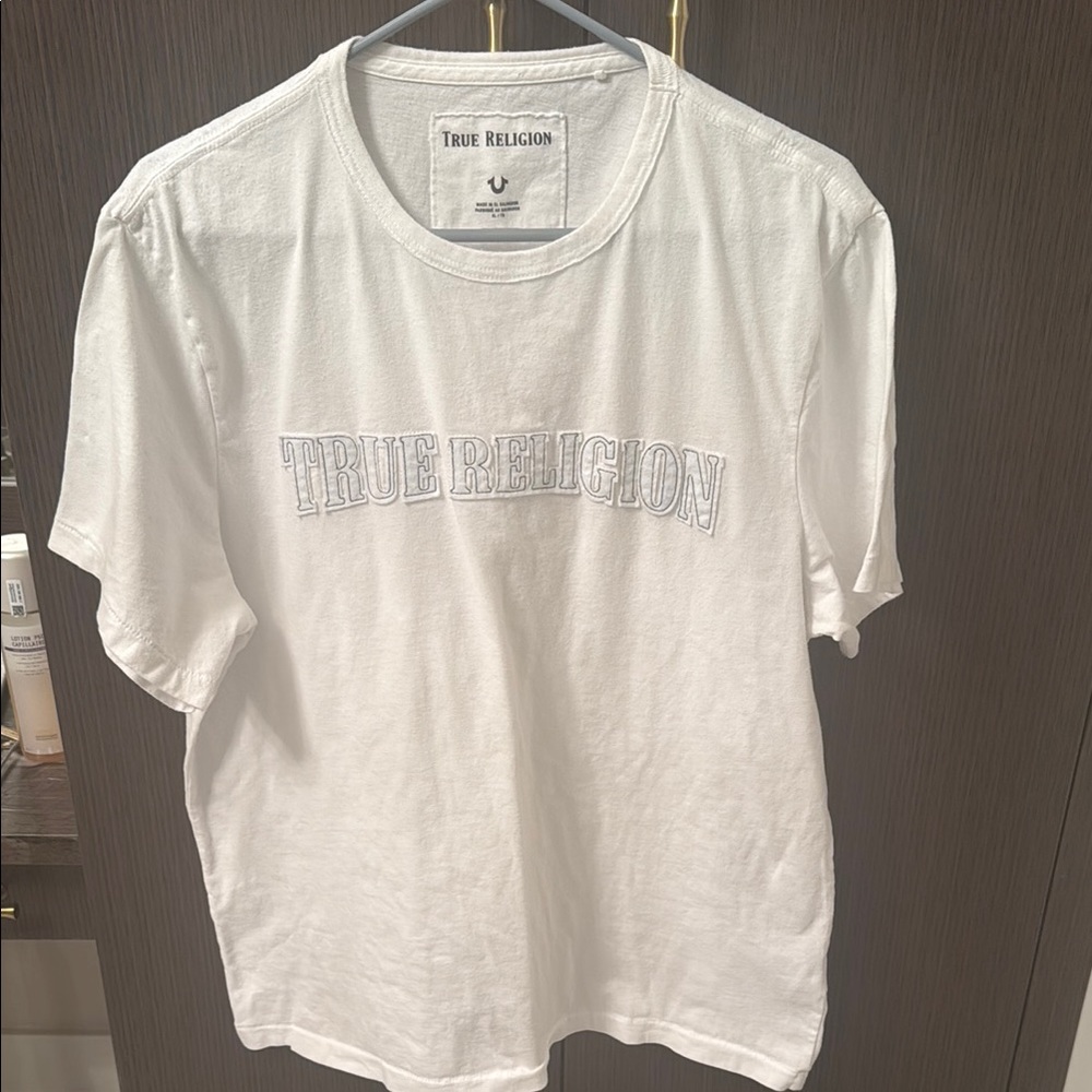 True Religion White Men's T-Shirt